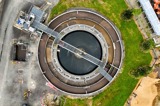 Westport Wastewater Treatment Plant close up