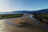 Riverscape of Orowaiti River in Kawatiri