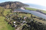 drone shot little wanganui subdivision