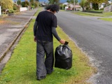 kerbside collection rubbish bag